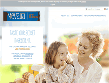 Tablet Screenshot of mevalia.com